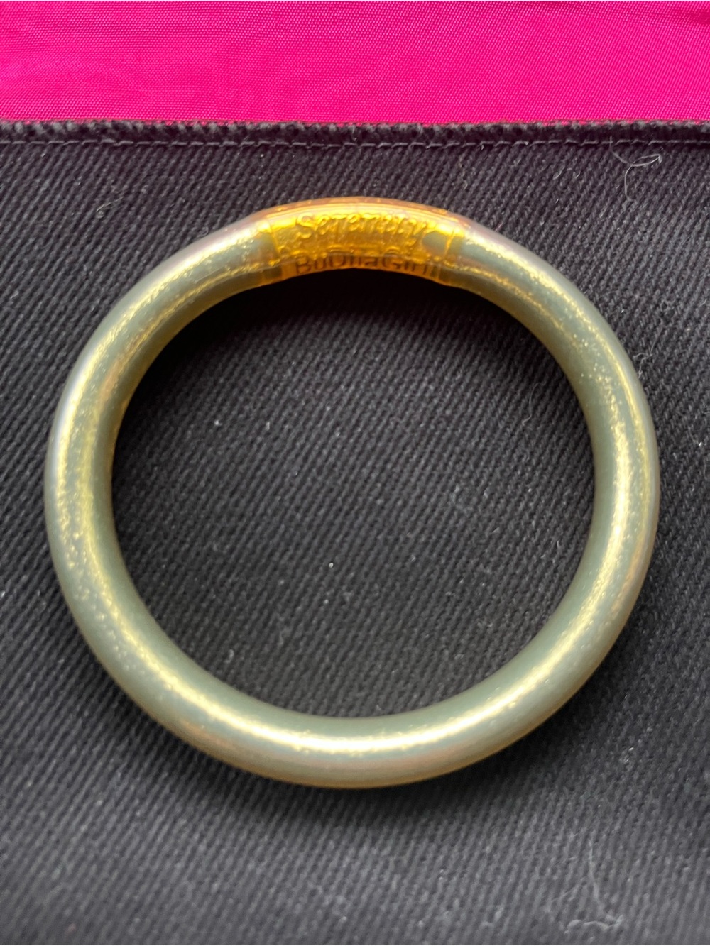 BuDhaGirl Etoile Tzubbie All Weather Bangle w/ Pouch Size Medium NWOT - Picture 4 of 6
